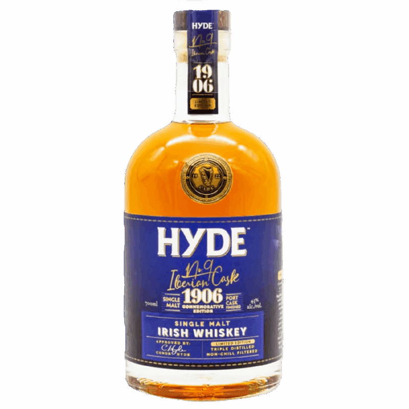 Hyde No. 9 Iberian Cask Single Malt Irish Whiskey – Tawny Port Cask Finish - Whisky Center