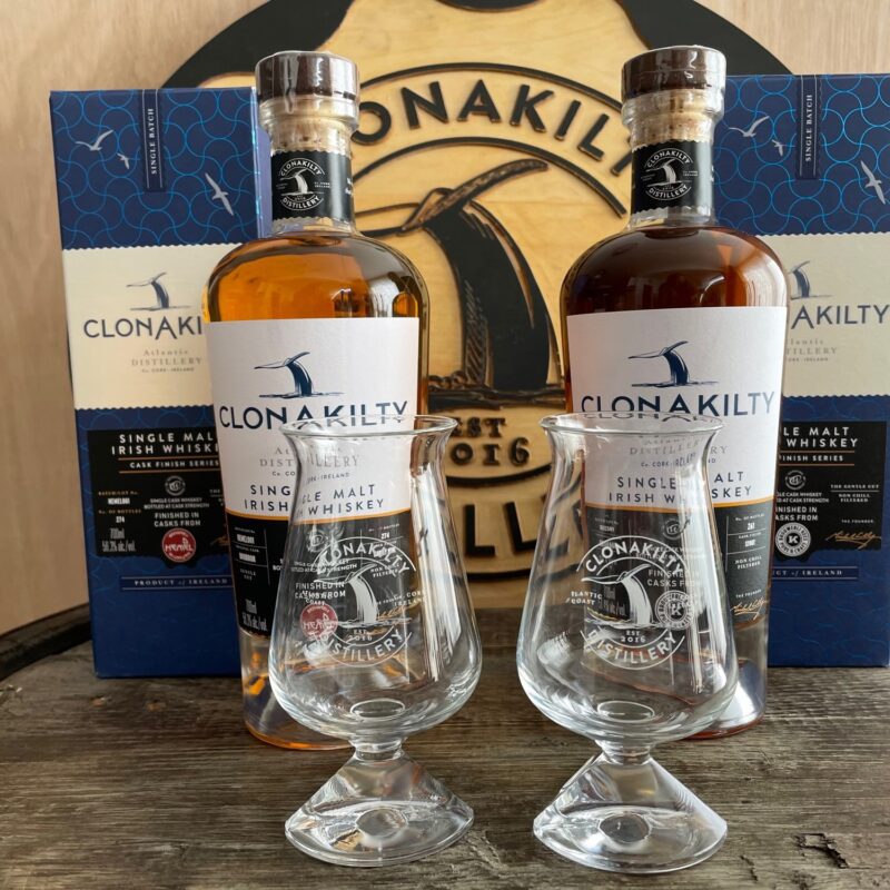 Clonakilty Single Malt Single Cask Irish Whiskey Twinbottle Set - Whisky Center