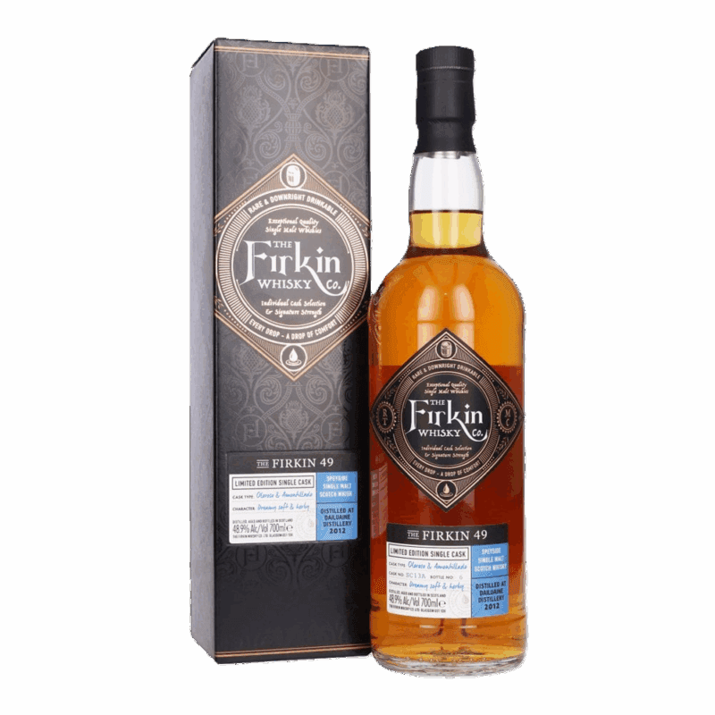 Firkin 49 Dailuaine 2012 – Speyside Single Cask | Double Oak Sherry Finish, Whisky Center