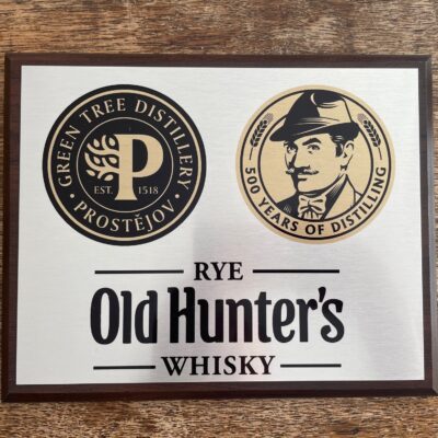 Wall Plaquette - Old Hunter's, 250 x 200 mm