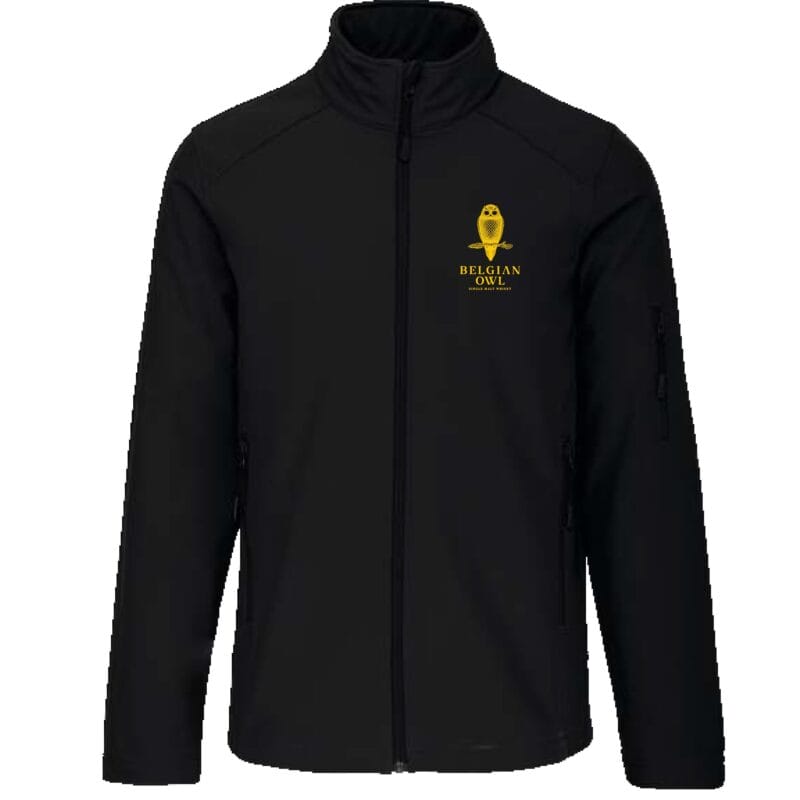 Belgian Owl Jacket Voorkant Merchandise Clothing Whisky Center