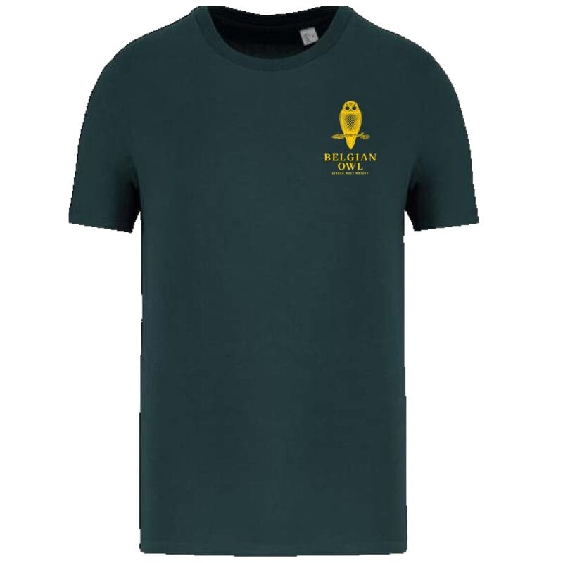 Belgian Owl T-shirt Frontside - Whisky Center
